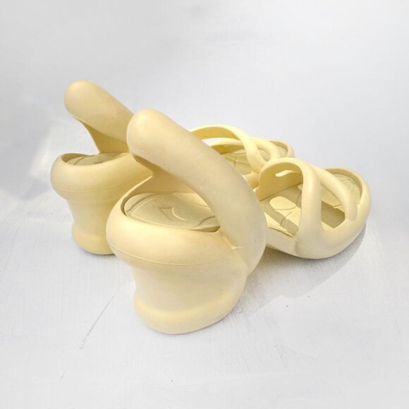 Camper Kobarah sandals in butter yellow - Picture 5 of 9